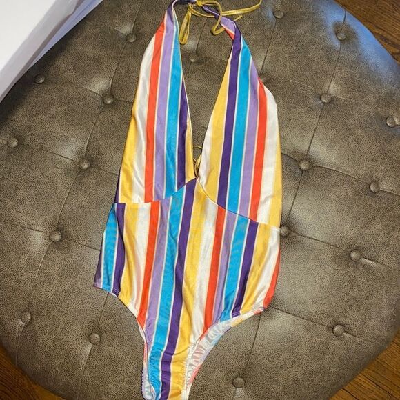 Rainbow 🌈 Women’s One Piece Swimsuit - Picture 1 of 2